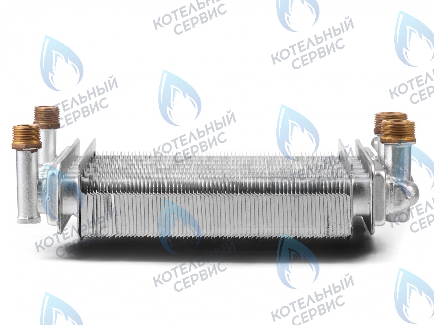 A20104 Теплообменник битермический 20см (L=196мм) 18кВт (10070004) HAIER, HEC в Орске