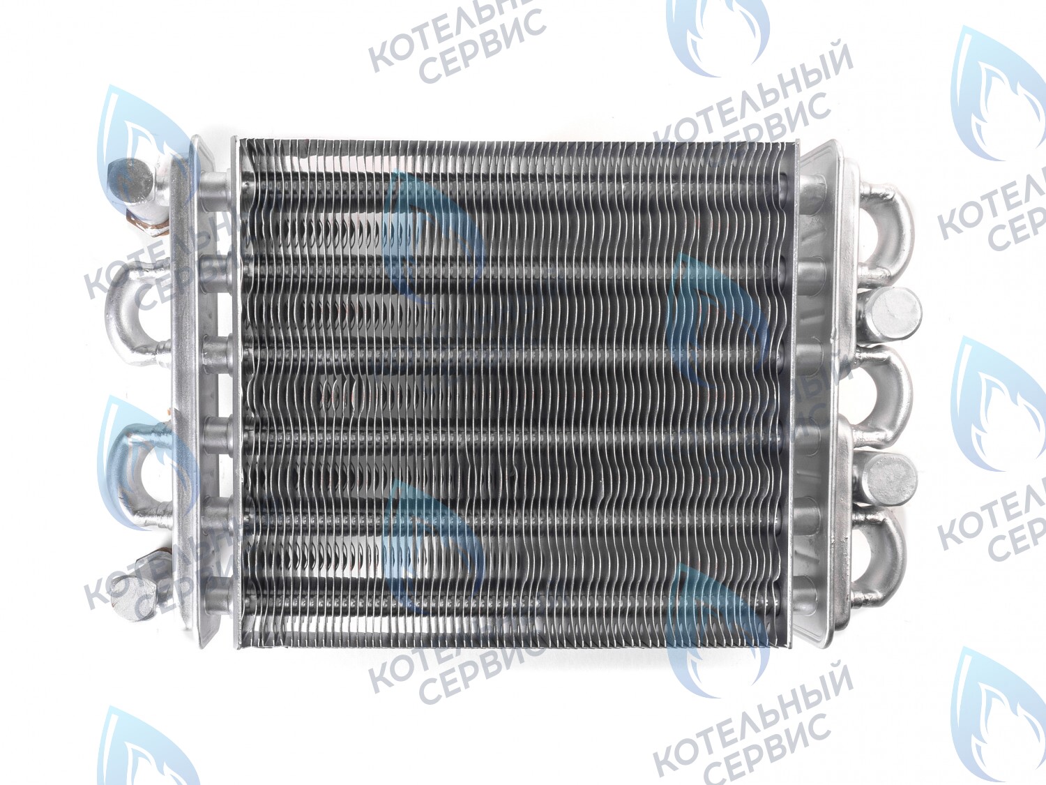 A20104 Теплообменник битермический 20см (L=196мм) 18кВт (10070004) HAIER, HEC в Орске