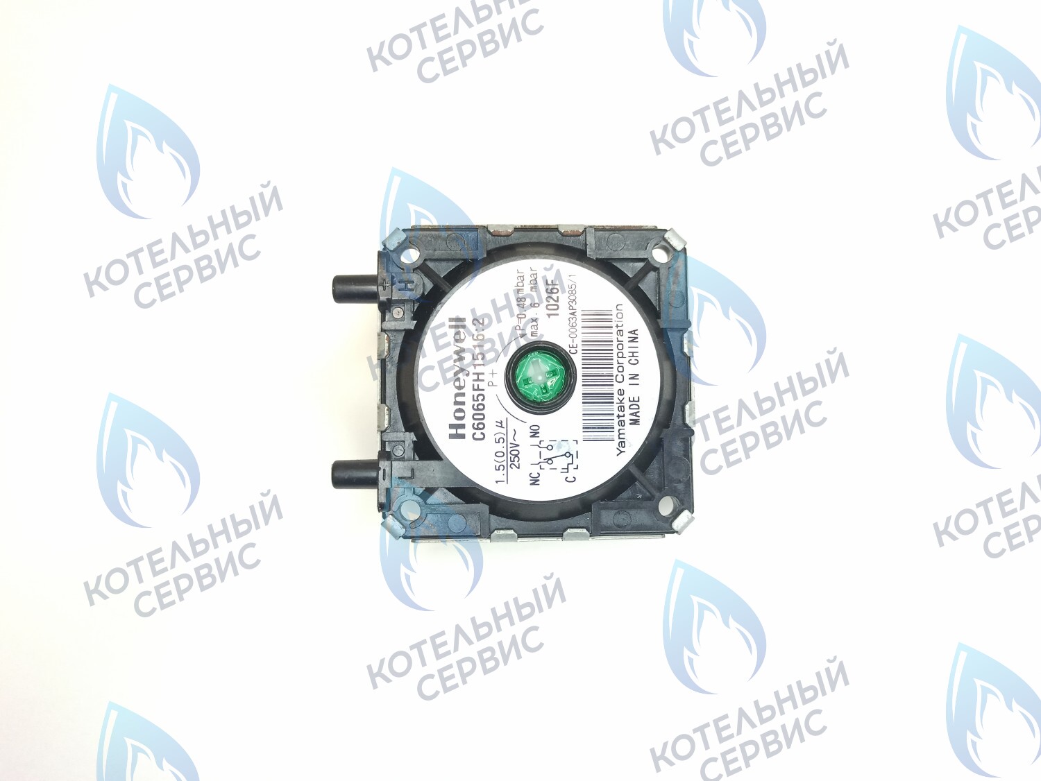 0020027605 Реле давления воздуха (прессостат, маностат) C6065FH1516:2 C6065 FH1516B P=0,48 mbar PROTHERM в Орске