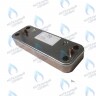 5686660 Теплообменник пластинчатый ГВС 10 пластин BAXI 24 кВт ECO ECO (COMPACT, 3, 3 COMPAT, FOUR, HOME, 4s, 5 COMPACT), FOURTECH в Орске