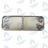 5686660 Теплообменник пластинчатый ГВС 10 пластин BAXI 24 кВт ECO ECO (COMPACT, 3, 3 COMPAT, FOUR, HOME, 4s, 5 COMPACT), FOURTECH в Орске