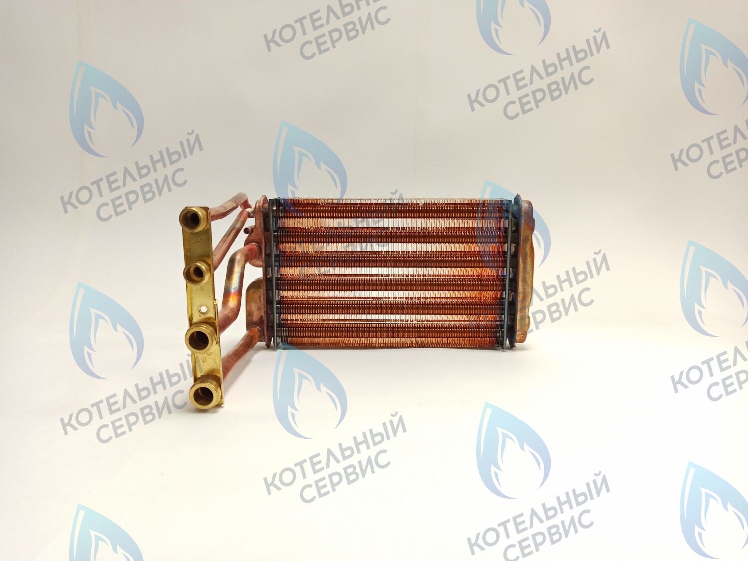 EB031-280-02 Теплообменник битермический Bosch Gaz 4000 W ZWA24-2K(A), Buderus Logamax U052/54 K U042/44  U022/24 K 24Квт (87154065460) в Орске