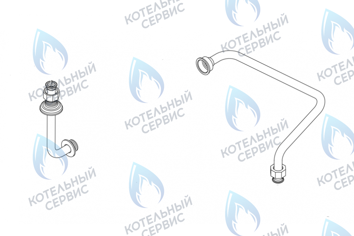 87160120790 Подводящая трубка BOSCH в Орске