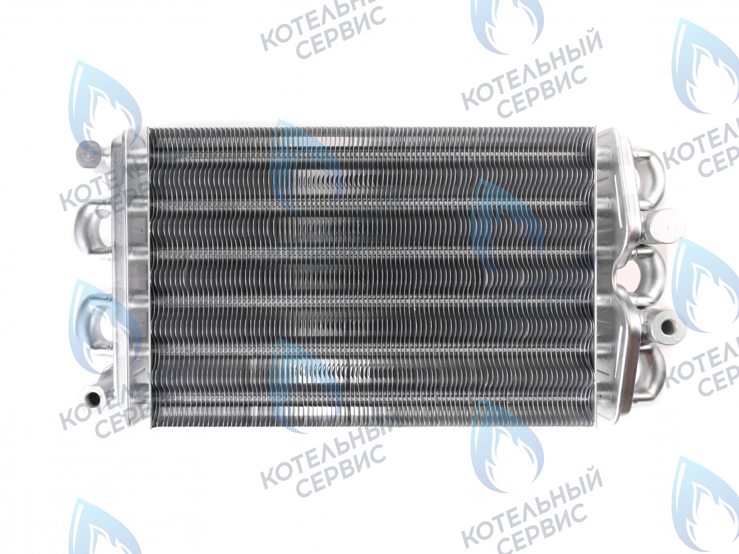 616170 Теплообменник битермический сдвоенный с кольцевыми прокладками BAXI MAIN, MAIN DIGIT, MAIN Four 24кВт (5663720) в Орске